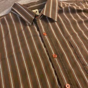 Anchor Blue Button Down Shirt